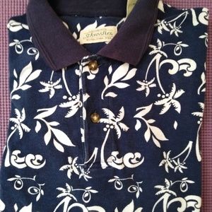 Floral polo